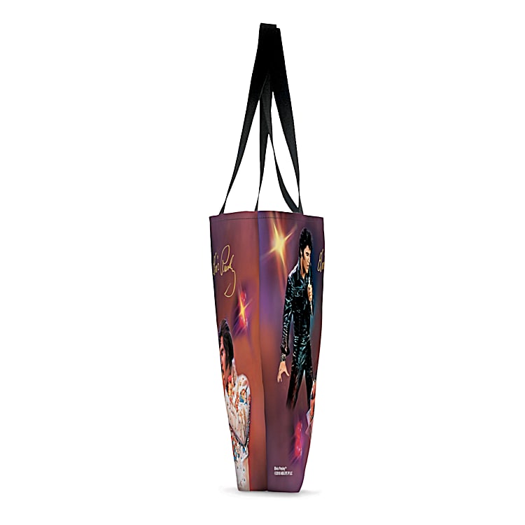 Remembering Elvis Fabric Tote Bag