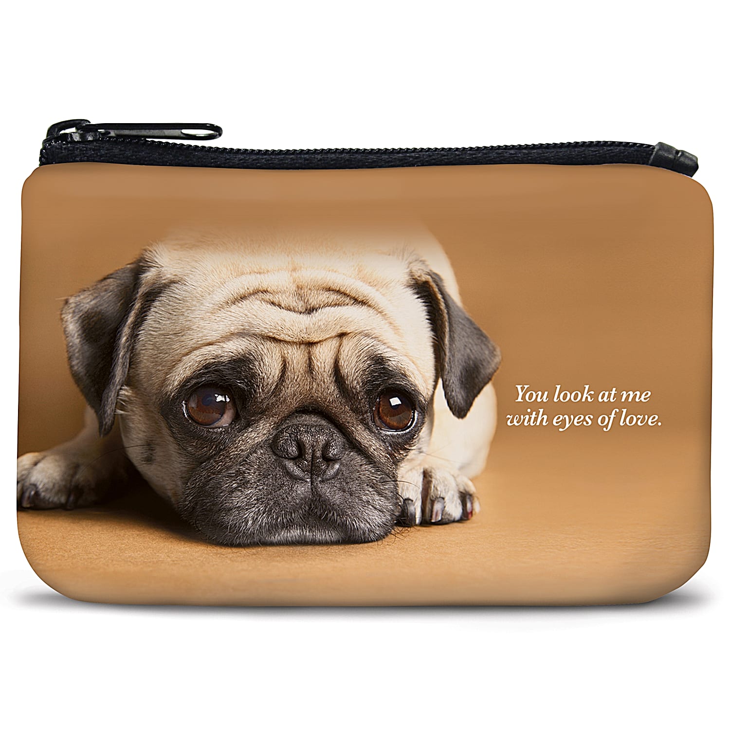 Pug coin purse on sale