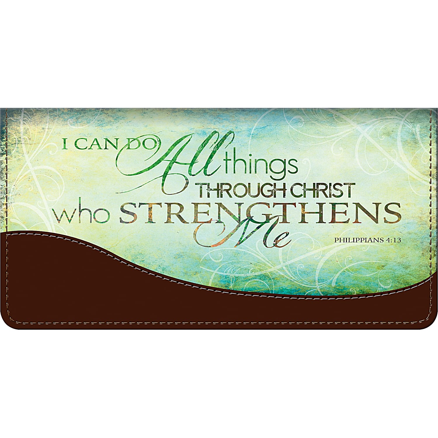 Checkbook Cover I Can Do All Phil 4:13