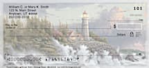 Thomas Kinkade's Lighthouses Inspirational Christian Personal Checks