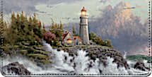 Thomas Kinkade's Lighthouses Inspirational Art Checkbook Cover