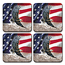 Celebrate Freedom While Protecting Furniture with Patriotic Coasters