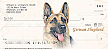 German Shepherd Dog Personal Checks