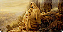 Jesus, Light of the World Jesus Christ Art Checkbook Cover