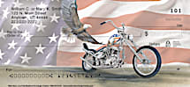 Ride Hard. Live Free Patriotic Personal Checks