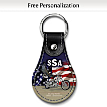 Patriotism Meets Power on this Revved-Up Key Ring