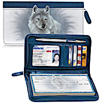 Spirit of the Wilderness Zippered Checkbook Cover