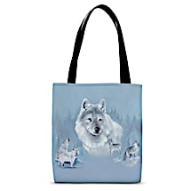 Tap Into Your Spiritual Wolf Energy as You Bring this Carryall Out and About  