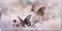 Enchanted Wings Lena Liu Art Checkbook Cover