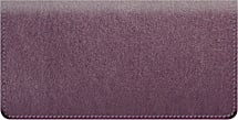 Burgundy Leather Checkbook Cover