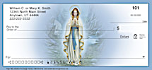 The Virgin Mary Religious Christian Personal Checks