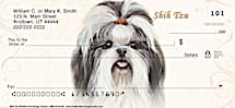 Shih Tzu Personal Checks