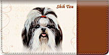 Shih Tzu Checkbook Cover