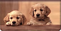 Puppy Pals Checkbook Cover
