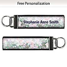 Start a Fashionably Floral Sensation When You Carry This Stylish Keychain