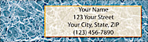 Calacatta Address Labels