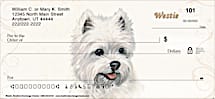 Westie Dog Personal Checks