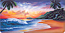 Hawaiian Sunsets Checkbook Cover