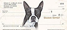 Boston Terrier Personal Checks