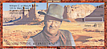 John Wayne: An American Legend Personal Checks