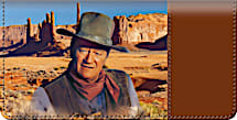 John Wayne: An American Legend Checkbook Cover