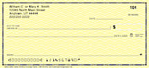 Yellow Safety Personal Checks