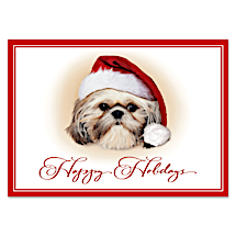 Oh, By Golly! Look Who's Jolly! Put Some Puppy Love in Your Season's Greetings