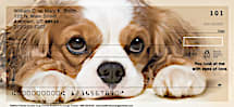 Faithful Friends - Cavalier King Charles Personal Checks