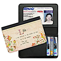 Live, Laugh, Love, Learn Small Card Wallet