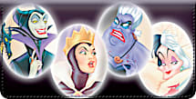 Disney Legendary Villains Checkbook Cover