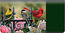 Songbirds Checkbook Cover