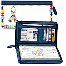 Autism: Imagine Checkbook Wallet