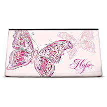 On the Wings of Hope BCA Butterfly Cosmetic Makeup Bag