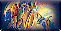 Dragons & Wizards Checkbook Cover