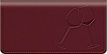 Wine Country Checkbook Cover