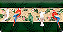 Parrot Bay Checkbook Cover