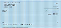 Blue Security Personal Checks