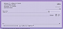 Purple Prosperity Personal Checks