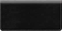 Black Classic Value Checkbook Cover