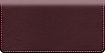 Burgundy Classic Value Checkbook Cover