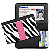 Zebra Print Small Card Wallet