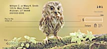 Baby Owls Personal Checks