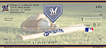 Milwaukee Brewers Major League Baseball Personal Checks