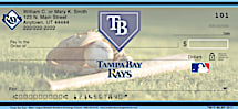 Tampa Bay Rays Major League Baseball Personal Checks