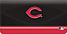 Cincinnati Reds MLB Baseball Checkbook Cover