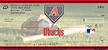 Arizona Diamondbacks Major League Baseball Personal Checks