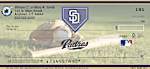 San Diego Padres Major League Baseball Personal Checks