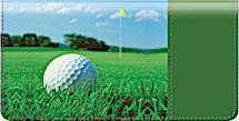 Golf Checkbook Cover