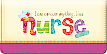 Nurses Rule Checkbook Cover