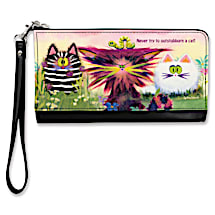 Embrace Your Wacky CAT-itude with a Fashionably Funny Clutch